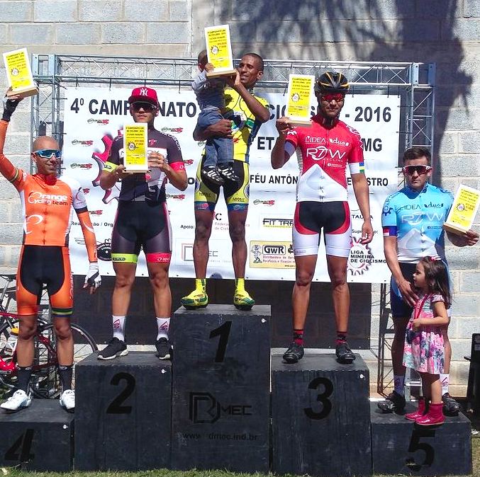 Pódio Open Masculino: Marcos de Souza Oliveira (10), Arthur Amaral (7), Bruno José dos Santos (5), Eduardo Tonholo (3), Fábio Ribeiro Moreira (1)