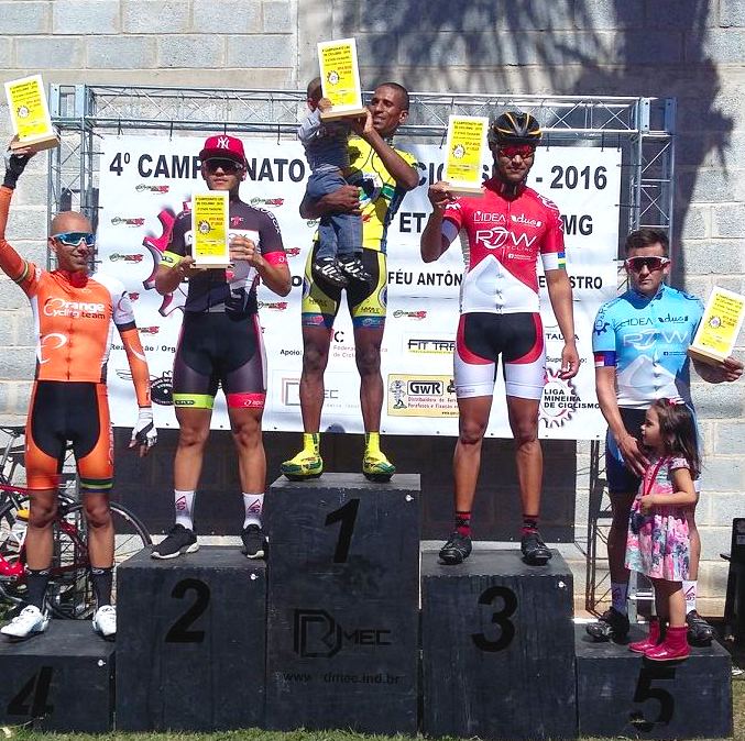 Pódio Open Masculino: Marcos de Souza Oliveira (10), Arthur Amaral (7),  Bruno José dos Santos (5), Eduardo Tonholo (3), Fábio Ribeiro Moreira (1)