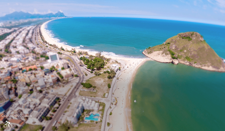 Vista do Pontal, av. Lúcio Costa, praça Tim Maia, Recreio: trajeto do ciclismo