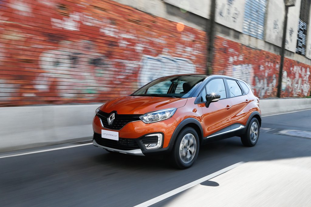 O câmbio CVT do Captur proporciona uma dirigibilidade mais suave e sem trancos, muito comuns nos automatizados