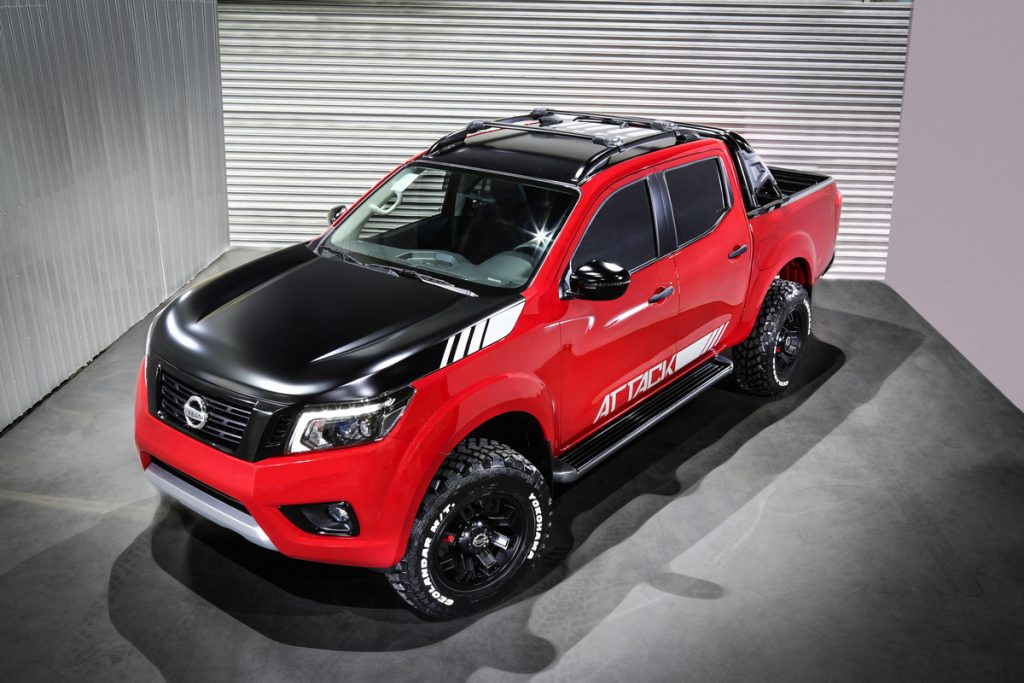 Nissan Frontier Attack Concept faz sua estreia mundial no Salão do Automóvel de Buenos Aires 2017