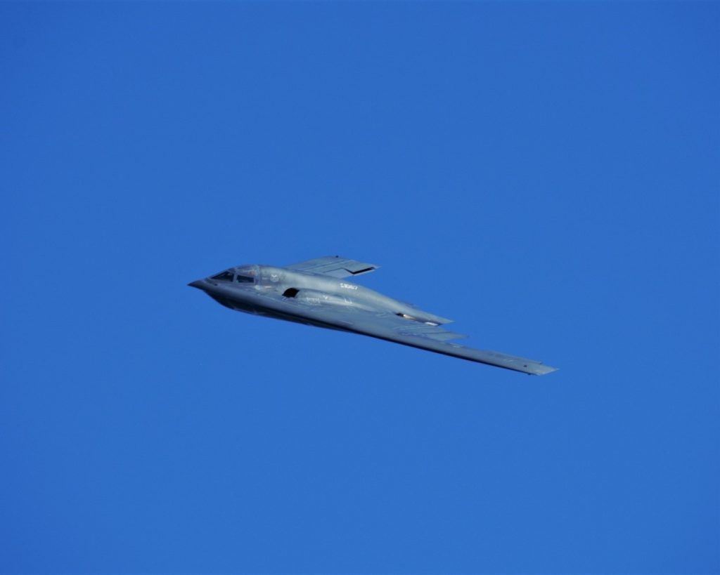 O bombardeiro invisível Northrop Grumman B-2 Spirit