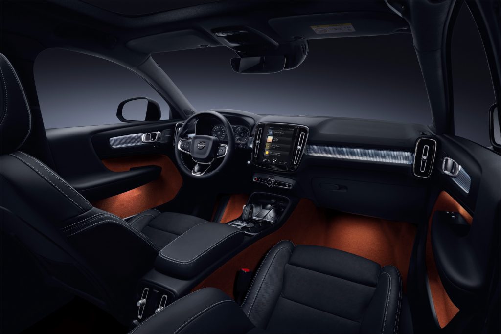 New Volvo XC40 - interior