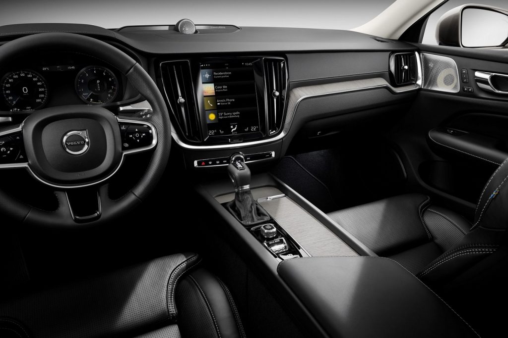 New Volvo V60 interior