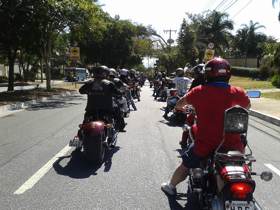 Mais de 400 motos estão sendo esperadas na "motosseata" do VMD Clube