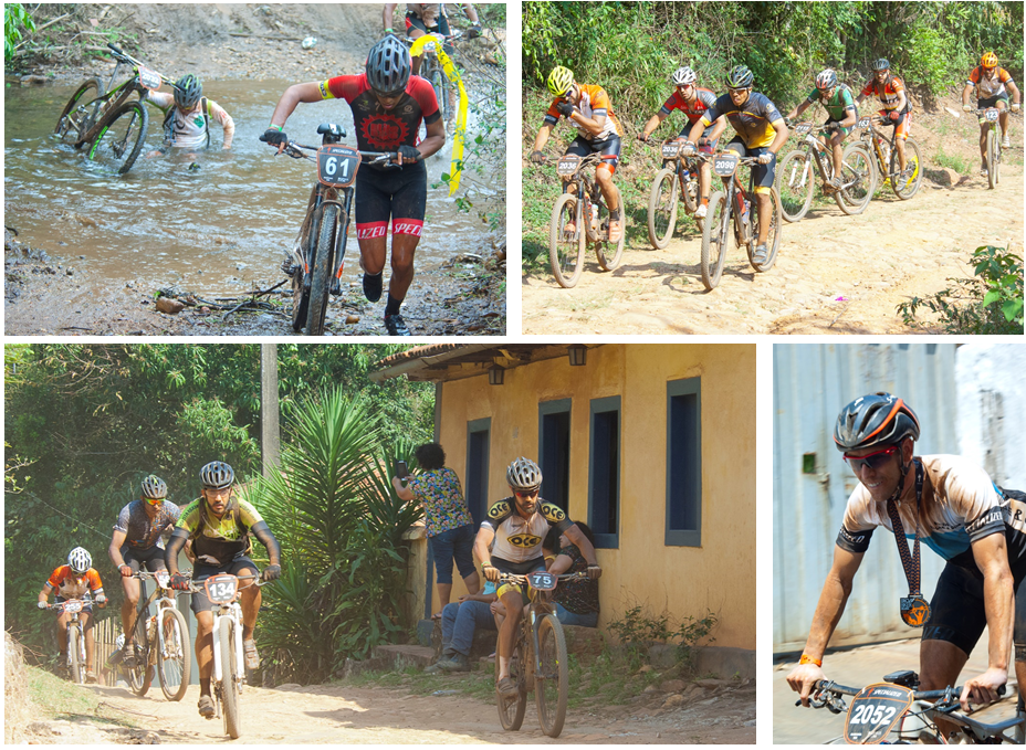 Percurso exigiu muita resistência dos participantes que pedalaram mais de 100 quilômetros
