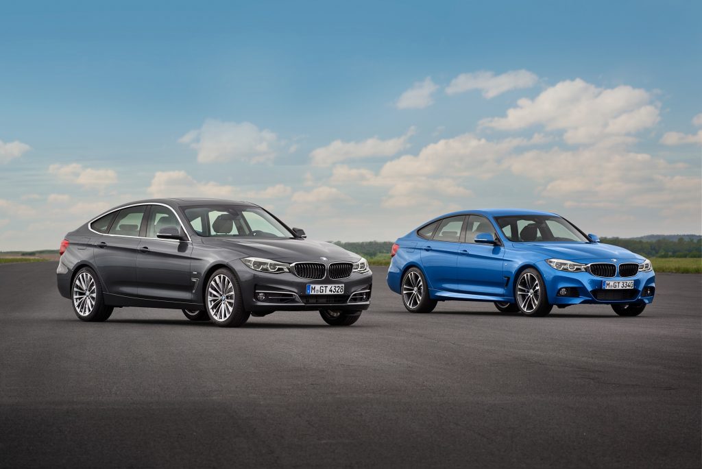 O novo BMW Série 3 Gran Turismo terá uma opção mais sóbria e outra esportiva, disponível só na exclusiva cor azul Estoril