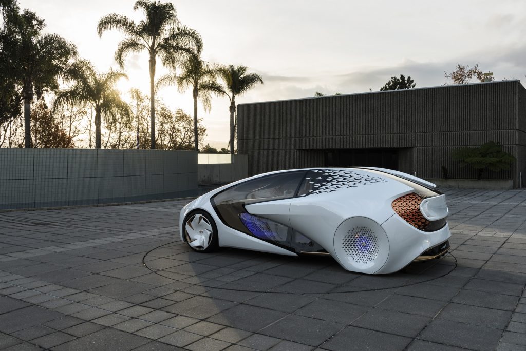 Projetado para promover uma experiência amigável ao usuário, o Concept-i representa a visão da Toyota para o futuro da mobilidade humana