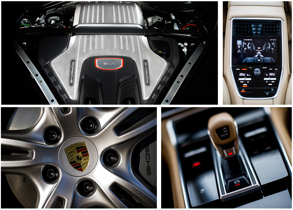 Motor turbo para todas as versões e acabamento interno padrão luxo: detalhes do Panamera que impressionam