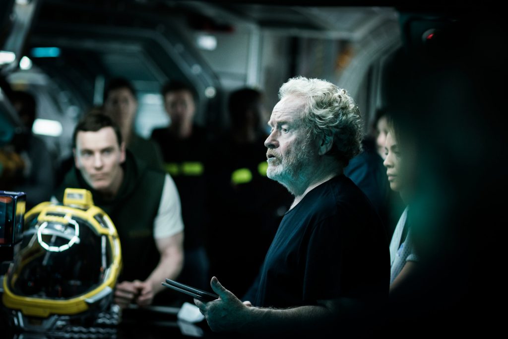 O filme "Alien: Covenant" é dirigido por Ridley Scott
