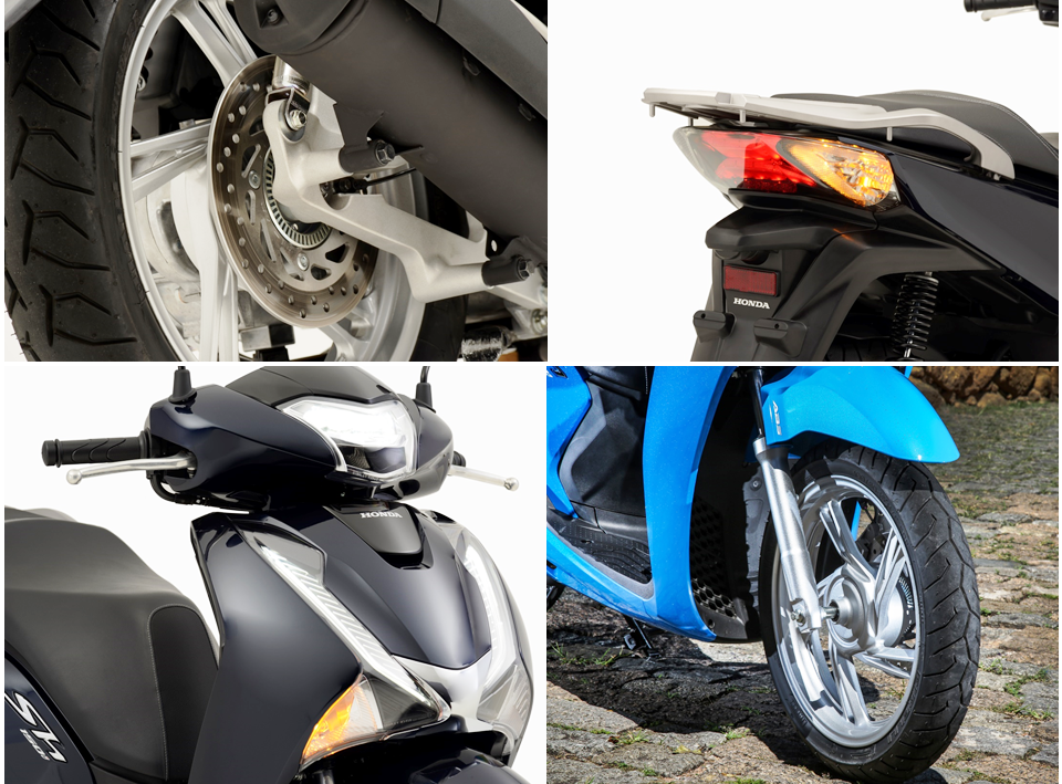 Na galeria de fotos, confira os detalhes de alguns itens de destaque do SH150i, o novo scooter da Honda