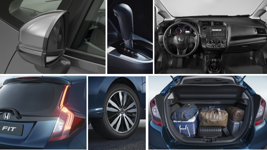 Detalhes internos que passaram por mudanças na edição 2018 do hatch da Honda