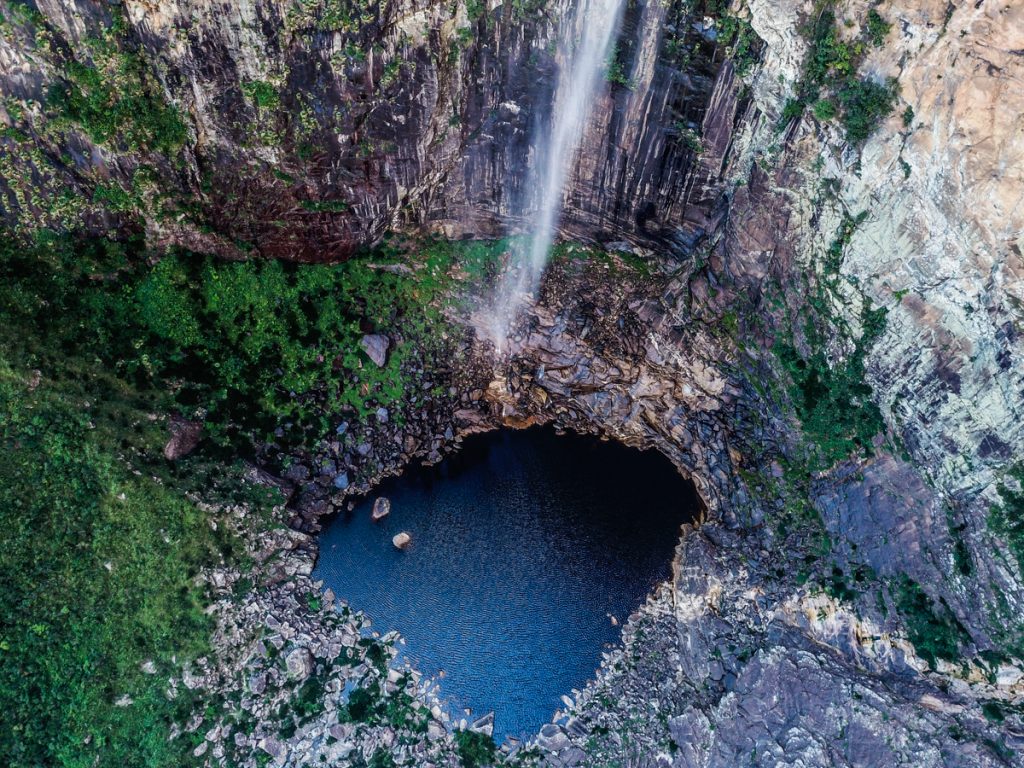Cachoeira do Tabuleiro, uma das belezas naturais de Conceição do Mato Dentro