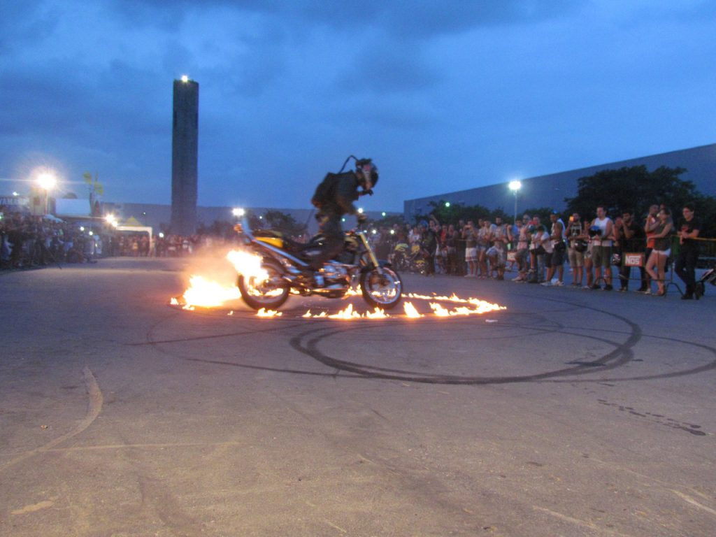Exibição de motos fazem parte da programação / Foto: SMB