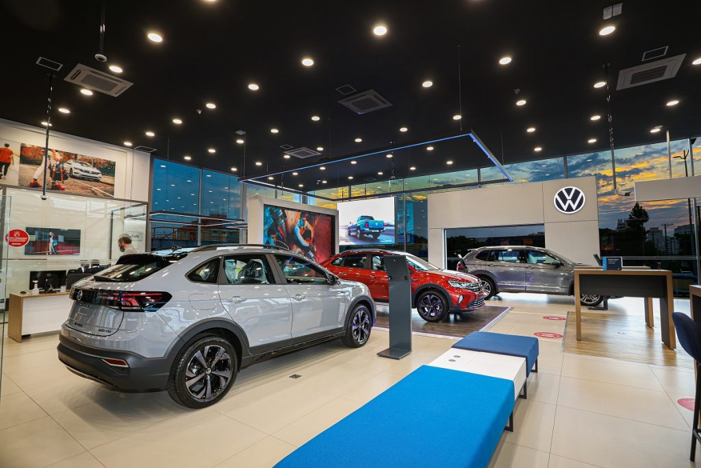 Novo padrão de concessionária Volkswagen