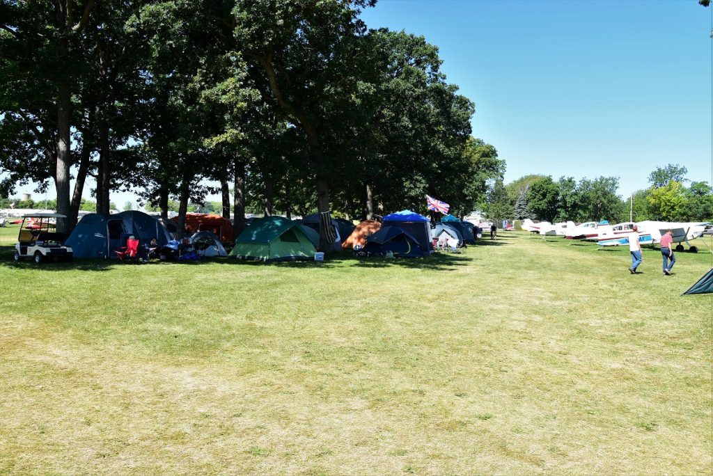 acampados na feira 2