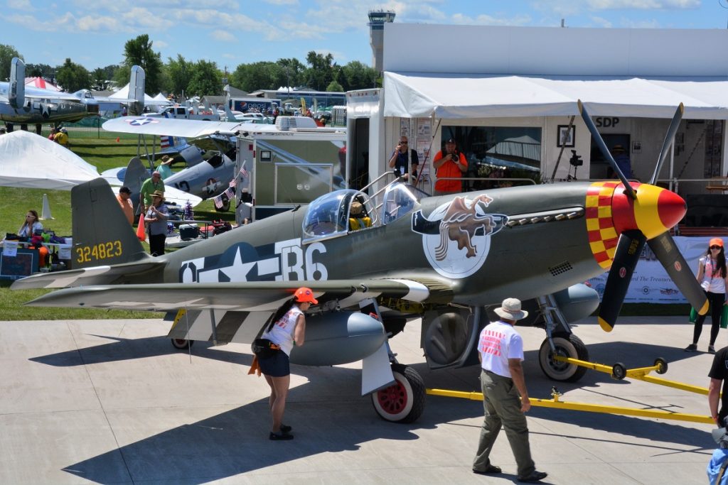 North American P51 B “Malcolm Hood”