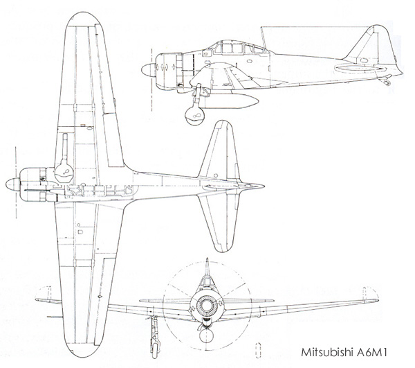 Projeto do Mitsubishi A6M Zero